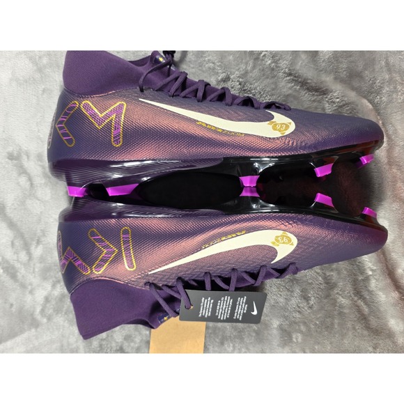 Nike Mercurial Superfly 10 Academy FG/MG Men 12 Purple Kylian Mbappe Cleats NWOB main image 4